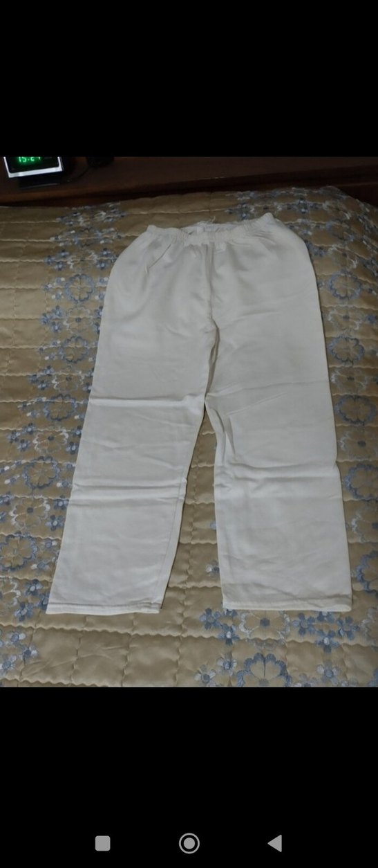 Erkek Beyaz Kısa Kollu Pijama Takımı - Görsel 4