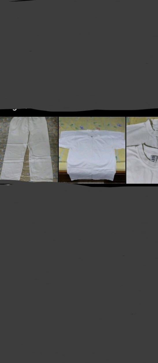 Erkek Beyaz Kısa Kollu Pijama Takımı - Görsel 3