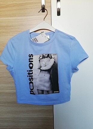 H&M crop tişört 