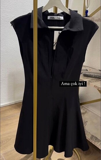 s Beden siyah Renk Zara elbise