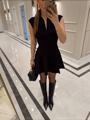 m Beden Zara Elbise