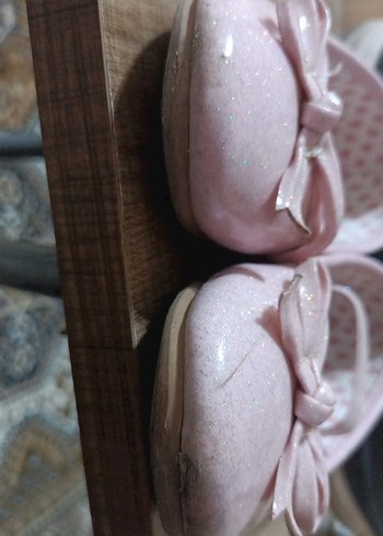 Kız Çocuk Pembe Fiyonklu Babet - Görsel 4