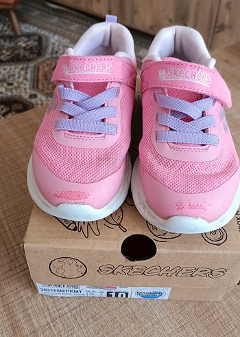 Kız Çocuk Pembe Skechers Spor Ayakkabı - Görsel 3