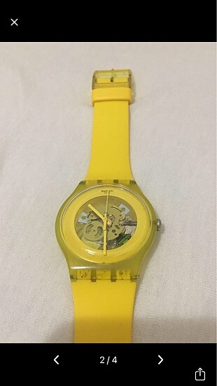 Swatch Swatch sarı saat