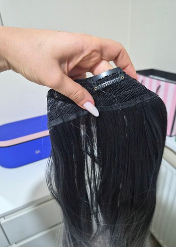 siyahtan griye ombleri yarim peruk - Görsel 4