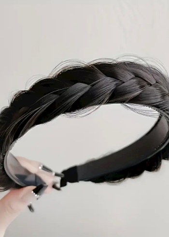 siyah sac orgu tac - Görsel 2