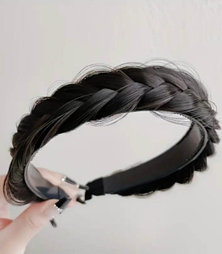 siyah sac orgu tac - Görsel 2