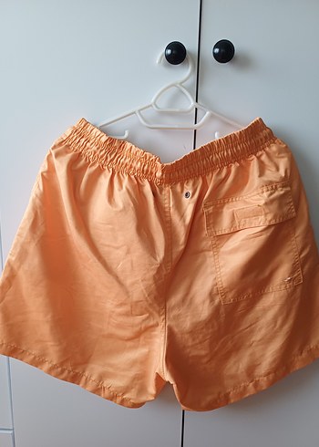 Parlak Turuncu Erkek Mini Şort - Görsel 3