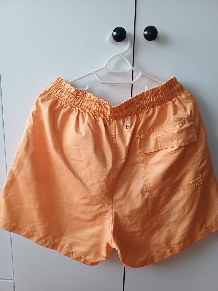 Parlak Turuncu Erkek Mini Şort - Görsel 3