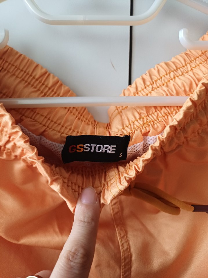 Parlak Turuncu Erkek Mini Şort - Görsel 2