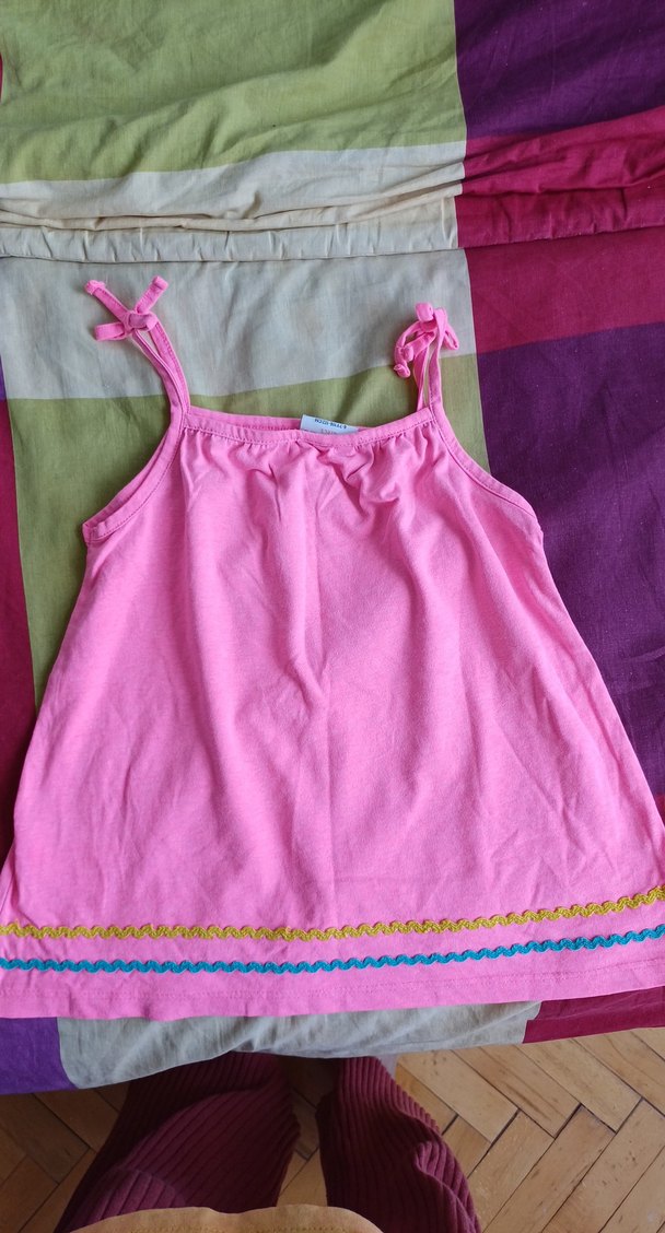 Pembe Kız Çocuk Bluz - Görsel 3