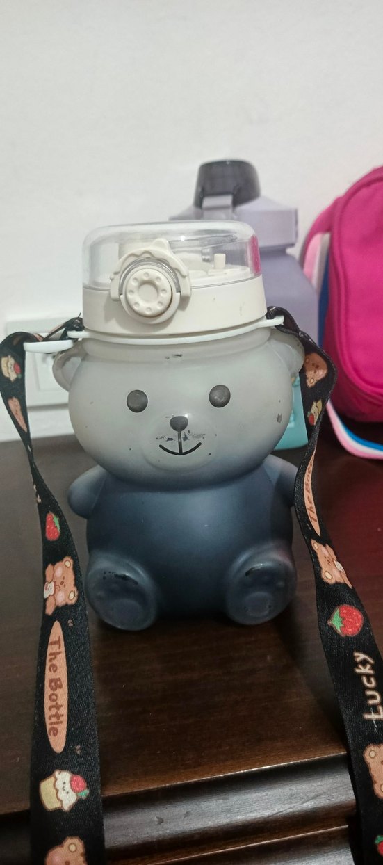 Çocuklar için renkli termos ve taşıma çantası - Görsel 2