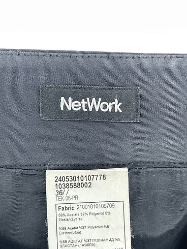 36 Beden siyah Renk Network Midi Etek %70 İndirimli.