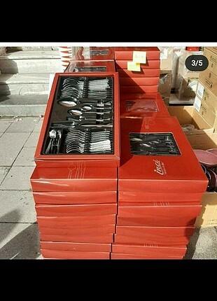 30 parça çatal kaşık seti