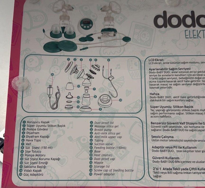 Dodo göğüs pompası - Görsel 5