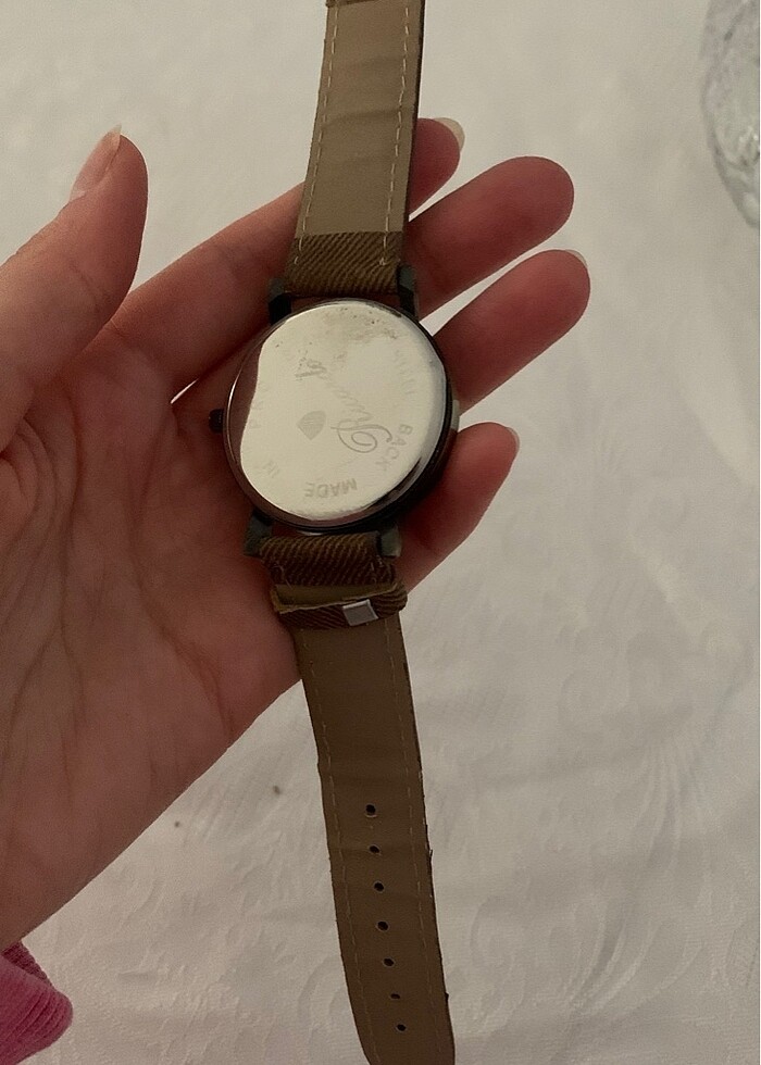 Kahverengi uzay figürlü saat - Görsel 2