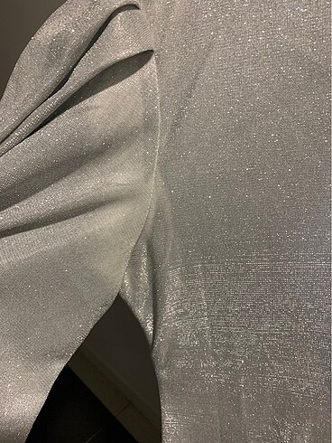 Birgül bektaş simli elbise - Görsel 5