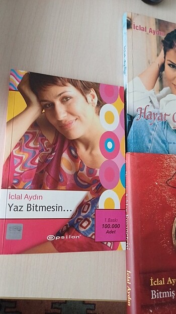 İCLAL AYDIN 3 KİTAP kitap isimleri açıklamada