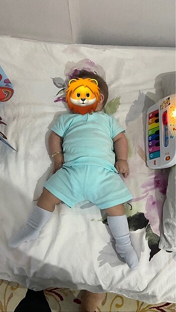 Erkek bebek alt üst takım