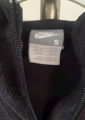 Nike Siyah Erkek Fermuarlı Sweatshirt - Görsel 2