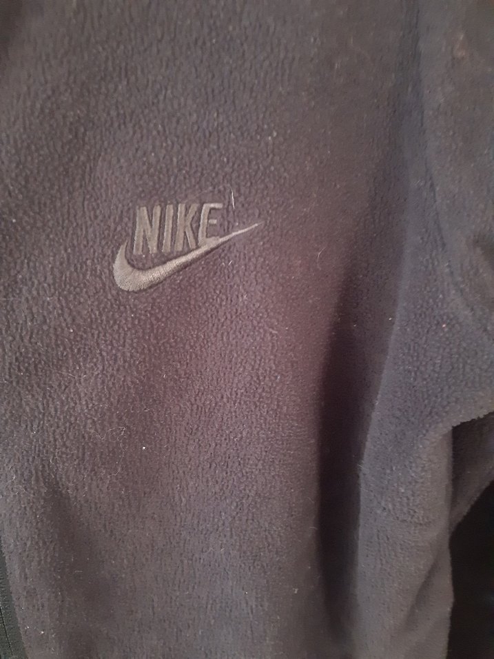 Nike Siyah Erkek Fermuarlı Sweatshirt - Görsel 3