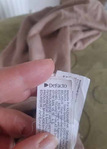 Bej Basic Kadın Uzun Kollu Kazak - Görsel 5