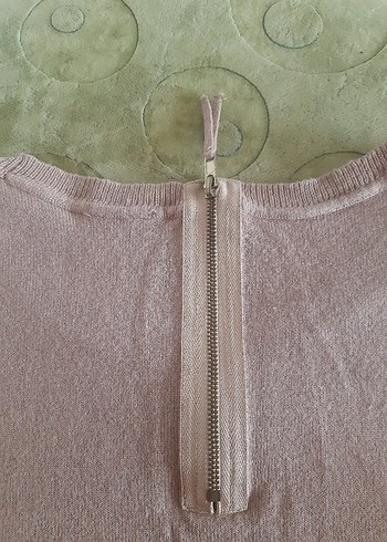 Bej Basic Kadın Uzun Kollu Kazak - Görsel 8