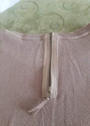 Bej Basic Kadın Uzun Kollu Kazak - Görsel 7