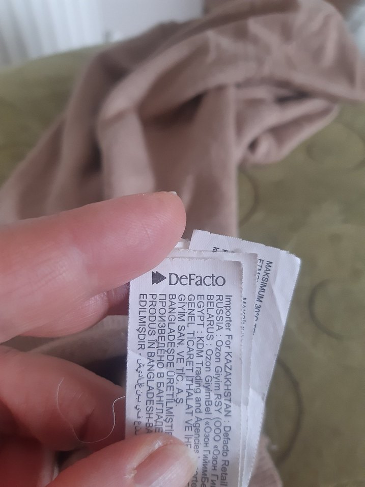 Bej Basic Kadın Uzun Kollu Kazak - Görsel 5