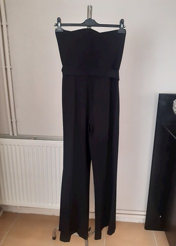 Siyah Uzun Kadın Tulum - Görsel 5