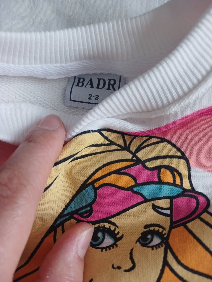 Barbie Baskılı Pembe Kız Eşofman Takımı - Görsel 3