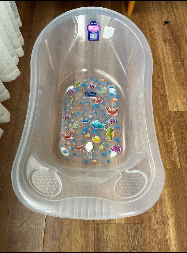 Baskılı bebek küveti - Görsel 2