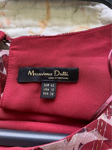 42 Beden Massimo Dutti orjinal 1 kez giydim