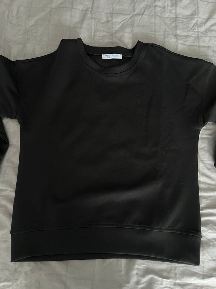 Paulmark S Beden Siyah Kadın Spor Eşofman Takımı - Görsel 2