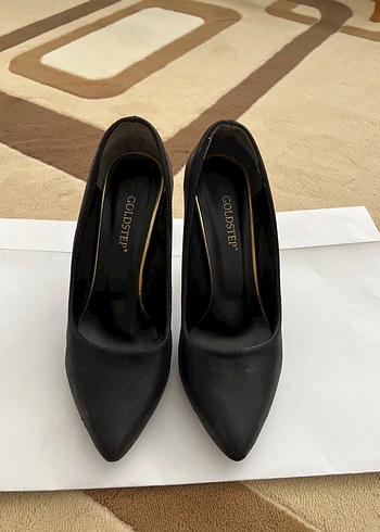 37 Numara Siyah Kadın Topuklu Stiletto
