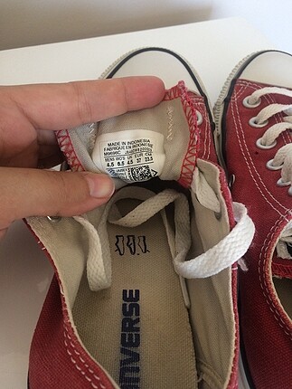 37 Beden bordo Renk Orijinal converse