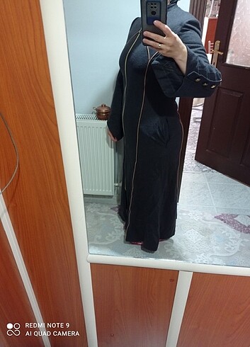 Kaşe pardesü beden 38 işaretledim 40 bedende uyumlu olur - Görsel 2
