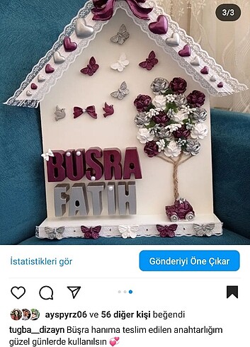 Kokulutas ahşap anahtarlık - Görsel 5