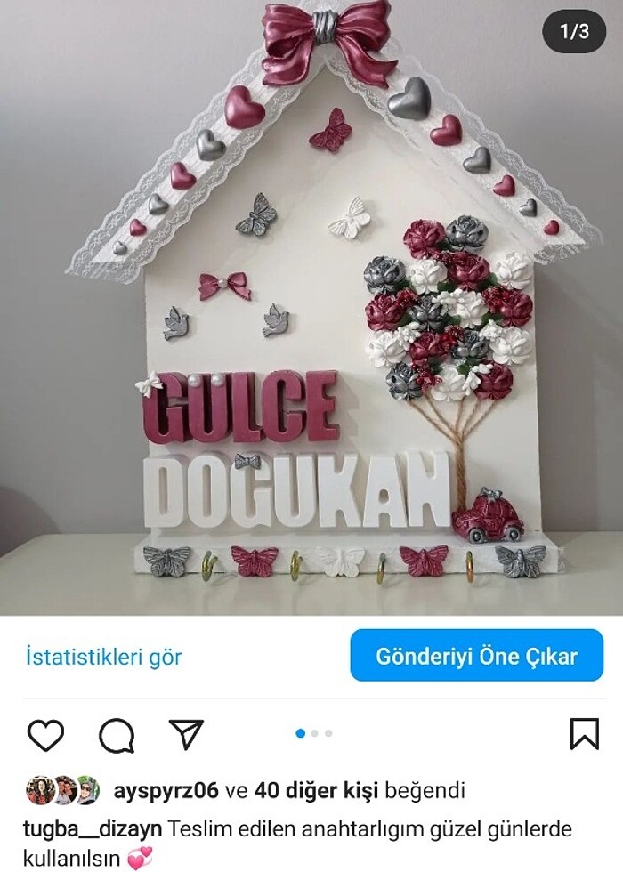 Kokulutas ahşap anahtarlık - Görsel 4