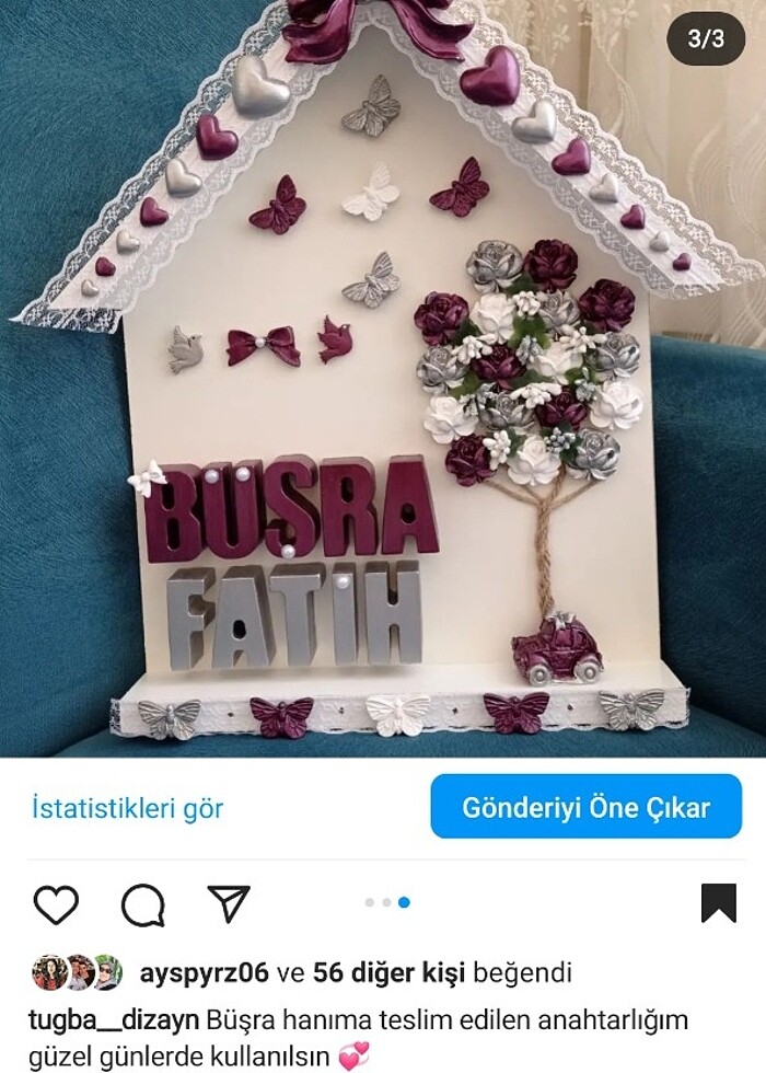 Kokulutas ahşap anahtarlık - Görsel 5