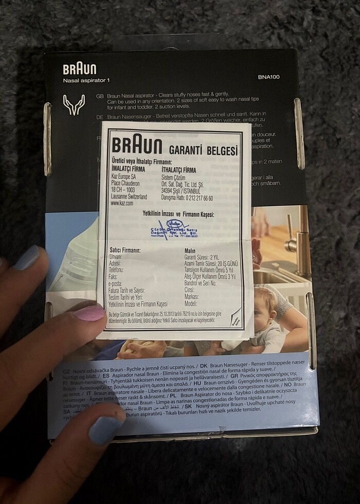 Braun burun aspiratörü - Görsel 2