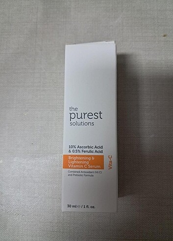 The purest c vitamini serumu