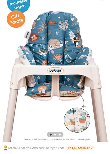 Mama sandalyesi minderi - Görsel 3