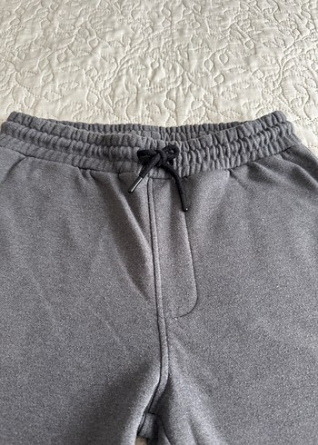 Gri Rahat Kesim Erkek Eşofman Altı - Görsel 4