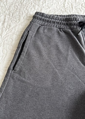 Gri Rahat Kesim Erkek Eşofman Altı - Görsel 3