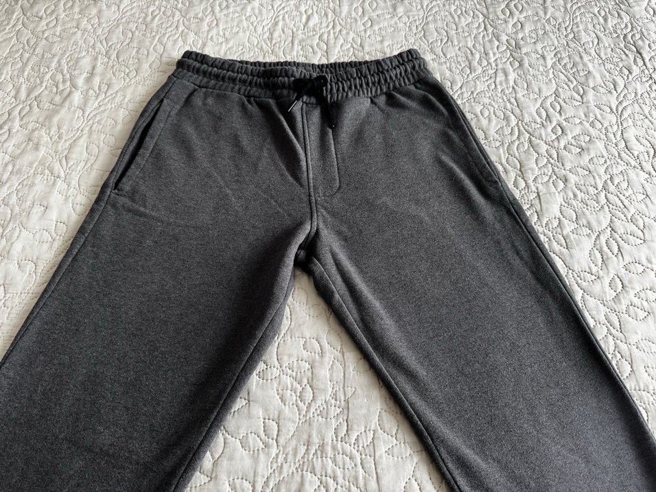 Gri Rahat Kesim Erkek Eşofman Altı - Görsel 2