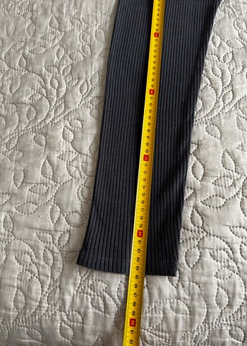 Gri Pilili Normal Boy kız çocuk tayt - Görsel 5