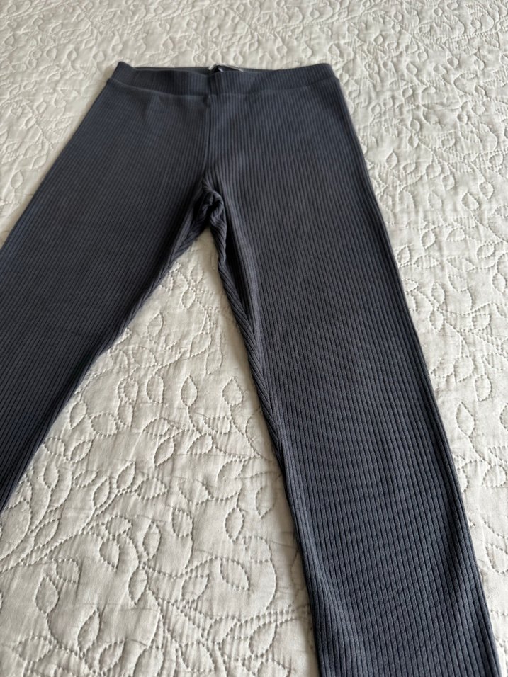 Gri Pilili Normal Boy kız çocuk tayt - Görsel 3