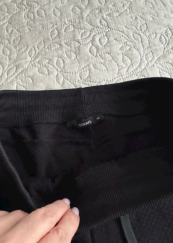 Siyah erkek Dar Kesim Sweatpants - Görsel 8