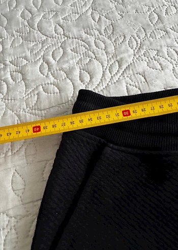 Siyah erkek Dar Kesim Sweatpants - Görsel 6